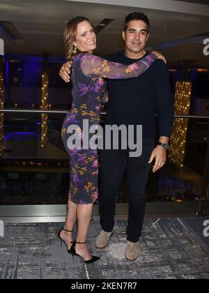 Arianne Zucker and Galen Gering arriving at the 'Days of Our Lives' Day of Days 2022 Fan Event held at the J.W. Marriott at LA LIVE in Los Angeles, CA on November 12, 2022. © Janet Gough / AFF-USA.COM Stock Photo