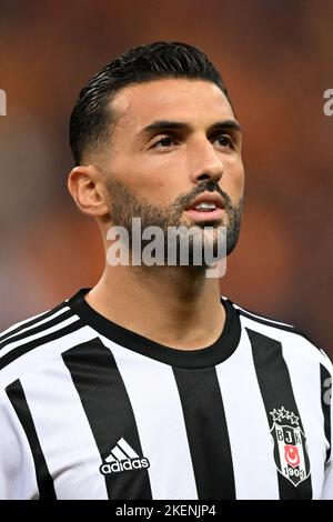 ISTANBUL - Umut Meras of Besiktas JK during the Turkish Super Lig match  between Besiktas AS and Kasimpasa AS at Vodafone Park on January 7, 2023 in  Istanbul, Turkey. AP