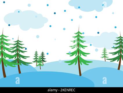 Illustration on the theme of New Year and Christmas Stock Vector