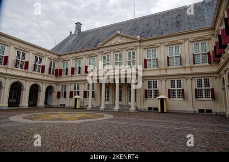 The Hague, Netherlands. 31th Oct 2022. The Noordeinde Palace in The Hague, Netherlands. Stock Photo