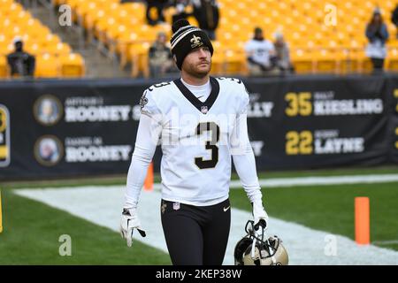 Wil Lutz Jersey New Orleans Saints Game Black Jersey