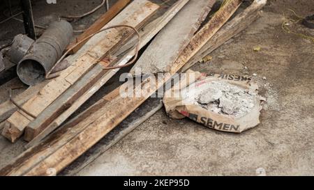 Industrial House Construction in the making Stock Photo