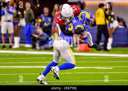 Los Angeles Rams defensive back David Long, Jr. (22) against the Seattle  Seahawks in an NFL football game, Sunday, Dec. 4, 2022, in Inglewood,  Calif. Seahawks won 27-23. (AP Photo/Jeff Lewis Stock Photo - Alamy