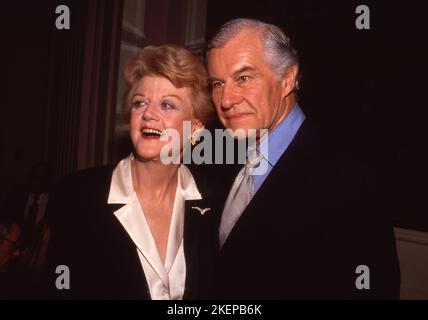 Angela Lansbury and Peter Shaw at the TV Academy Tribute to Angela