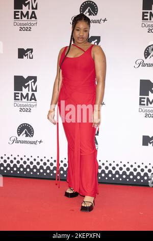 Dusseldorf, Germany. 13th Nov, 2022. Debbie arrives at Nachtresidenz during the MTV Europe Music Awards 2022, on November 13, 2022 in Dusseldorf, Germany. Photo by David Niviere/ABACAPRESS.COM Credit: Abaca Press/Alamy Live News Stock Photo