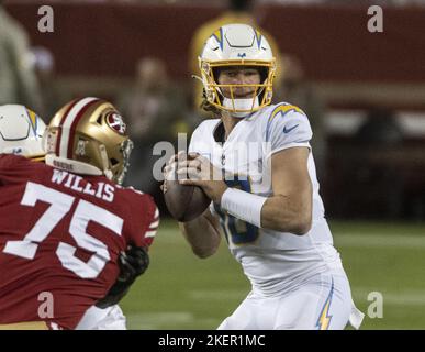 San Francisco 49ers defensive end Jordan Willis (94) during an NFL  preseason football game against the Los Angeles Chargers Sunday, Aug. 22,  2021, in Inglewood, Calif. (AP Photo/Kyusung Gong Stock Photo - Alamy