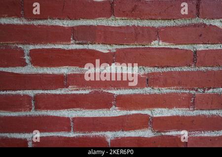 red brick clay wall grunge texture background Stock Photo