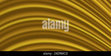 Abstract gold stripe lines pattern artwork decorative of silk style. Widely mesh presentation for background. Vector Stock Vector