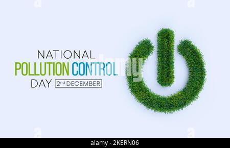 National Pollution control day is observed every year on December 2 Stock Photo