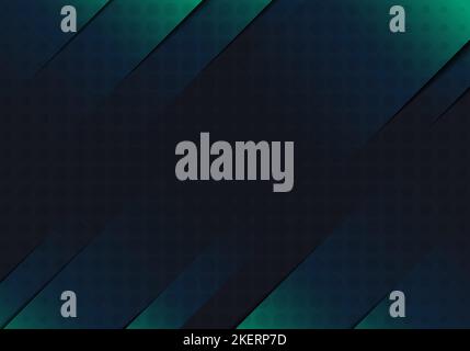 Abstract gradient stripe lines color design decorative. Overlapping with halftone circles pattern background. Vector Stock Vector