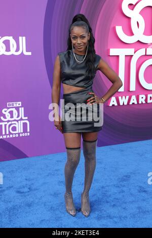 Candice Renee arrives for the Soul Train Awards 2022 at the Orleans Arena at the Orleans Hotel and Casino in Las Vegas, Nevada on Sunday, November 13, 2022.  Photo by James Atoa/UPI Stock Photo