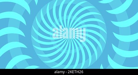 Geometric summer pattern with sunny abstract circle. Sun with rays. Vector illustration Stock Vector