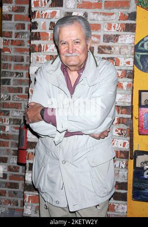 Legendary soap opera actor John Aniston passed away on November 11, 2022 at the age of 89 in Los Angeles, Ca.  November 1, 2008  Universal City, Ca. John Aniston 'Day of Days' Fan Event Held at CityWalk at Universal Studios © Tammie Arroyo / AFF-USA.com Stock Photo