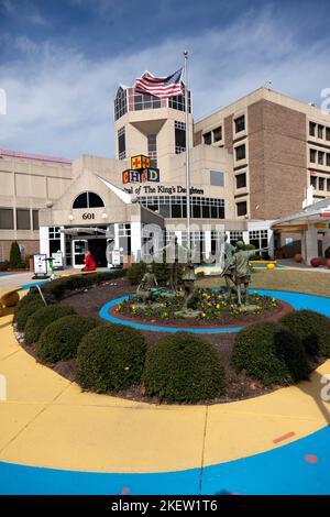 View of the Children's Hospital of The King's Daughters, Eastern Virginia Medical School,  Norfolk, Virginia, United States Stock Photo