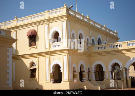 Bastar Palace is one of the most important heritage sites in Jagdalpur. Stock Photo