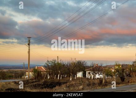 Bulgaria Malomirovo 14th November 2022 : Mother nature colours , sunset ...