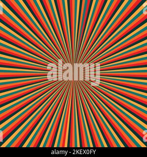 Circle lines color background Stock Vector