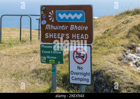 Sheeps Head Way West Cork Ireland Stock Photo