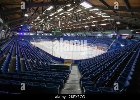 Nov 12 2022, Sudbury Ontario Canada, Sudbury Community Arena. Luke Durda/Alamy Stock Photo