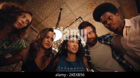 BAR FIGHT!, From Left; Rachel Bloom, Melissa Fumero, 2022. © IFC Films ...