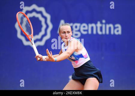 Darya Astakhova (Russia). Argentina Open WTA 2022 Stock Photo