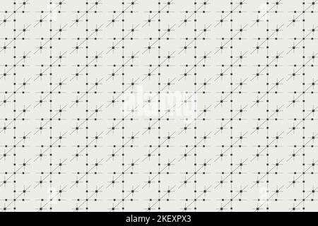 Seamless pattern Beautiful fabric background. Repeating geometric tiles with dotted Vector texture ,Illustration. Stock Vector