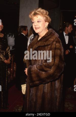 Angela Lansbury at the Tribute Gala Honoring Bud Court on November 24, 1987 at the Beverly Wilshire Hotel in Beverly Hills, California Credit: Ralph Dominguez/MediaPunch Stock Photo