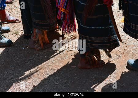 East Timor, Traditional dance. Stock Photo