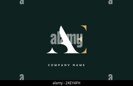 AE, EA  Abstract Letters Logo Monogram Stock Vector