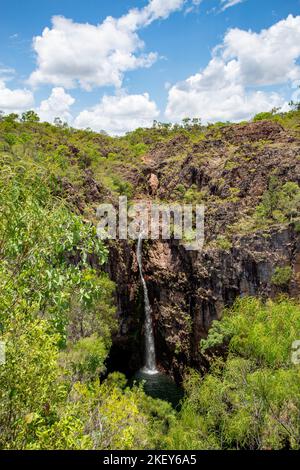 Tolmer Rocks Tolmer Falls is a waterfall in two drops into a plunge pool on the ...