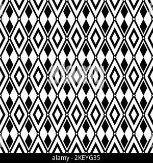 Rhombus seamless pattern. Simple vector geometric background. Stock Vector