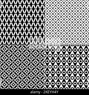 Rhombus seamless pattern. Simple vector geometric background. Stock Vector