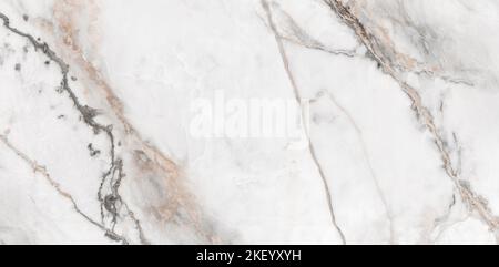 light natural marble background, Calacatta White marble for Ceramic tile Inkjet (High resolution) Stock Photo