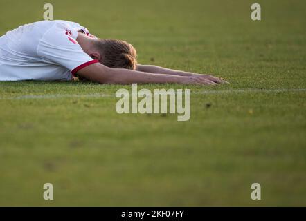 BUCHAREST, ROMANIA - NOVEMBER 01: during the UEFA Under-17 Men European Championship Qualifier match between Denmark and Belgium at 'Steaua' sports complex on November 1, 2022 in Bucharest, Romania. (Photo by Nikola Krstic/MB Media/Getty Images) Stock Photo