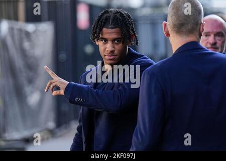 Rotterdam - Mimeirhel Benita of Feyenoord during the match between Feyenoord v Excelsior at Stadion Feijenoord De Kuip on 13 November 2022 in Rotterdam, Netherlands. (Box to Box Pictures/Yannick Verhoeven) Stock Photo