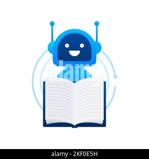 Machine learning for healthcare design. Vector concept Stock Vector
