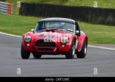 Ben Gill, Shelby American Cobra, Gentlemen Drivers Pre-66 GT Cars, a ninety minute two driver race featuring GT cars, many of which would have compete Stock Photo