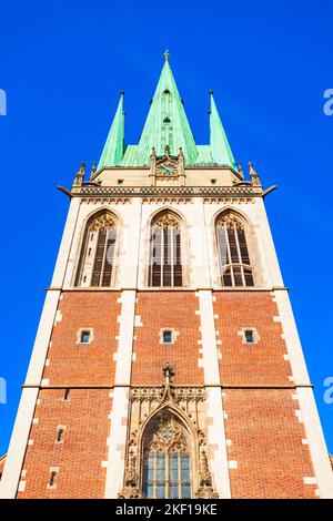 St. Georg or St. George Church is a catholic church in Ulm city, Germany Stock Photo