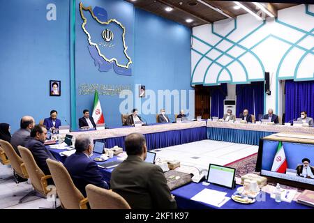 Tehran, Tehran, Iran. 13th Nov, 2022. A handout photo made available by ...
