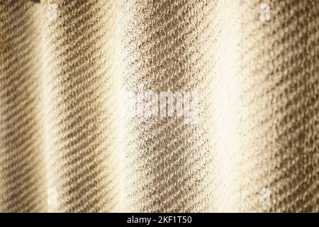 Grey asbestos cement slate fence close-up wall. Stock Photo