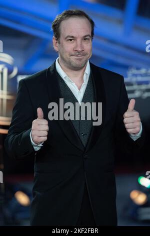 Florian Teichtmeister attending the Master Gardener Premiere during the 19th Marrakech International Film Festival in Marrakech, Morocco on November 15, 2022. Photo by Aurore Marechal/ABACAPRESS.COM Stock Photo