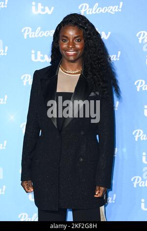 London, UK. 15 November 2022. Eni Aluko attending the ITV Palooza held at the Royal Festival Hall, BFI Southbank Centre, London. Picture date: Tuesday November 15, 2022. Photo credit should read: Matt Crossick/Empics/Alamy Live News Stock Photo