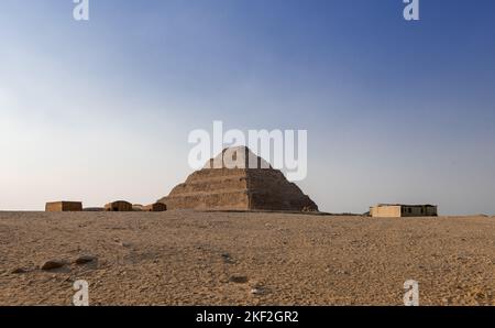 The Dashur pyramid in Egypt Stock Photo