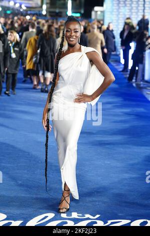 AJ Odudu attending the ITV Palooza held at the Royal Festival Hall, BFI