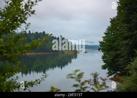 the Shaor reservoir in Georgia is very beautiful Stock Photo