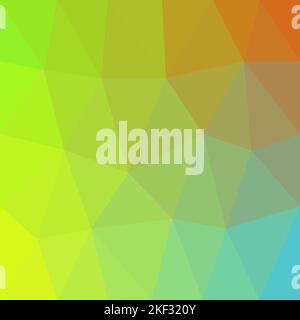 Neon green Polygonal mosaic background vector illustration. Abstract vector background for use in design. Stock Vector