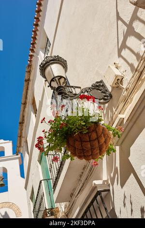 Marbella - the beautiful coastal city of Andalusia, Spain. The beautiful city of Marbella, Andalusia, Spain. Stock Photo
