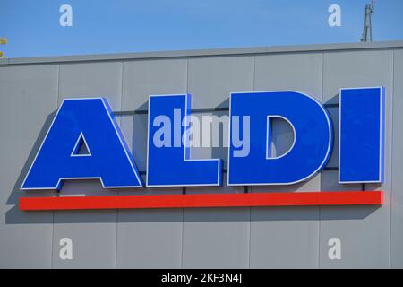 Logo Aldi Nord, Berlin, Deutschland Stock Photo Alamy