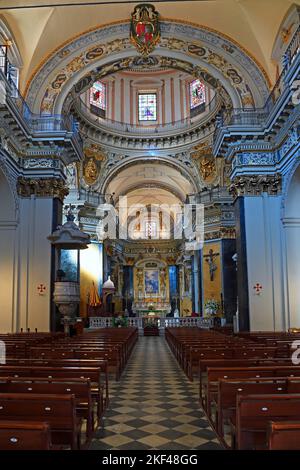 Kathedrale Sainte-Reparate, Altstadt von Nizza, Département Alpes-Maritimes, Provence-Alpes-Côte d'Azur, Frankreich Stock Photo