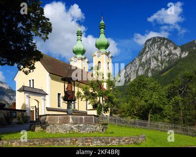 Wallfahrtskirche in Radmer an der Stube, Steiermark, Oesterreich Stock Photo